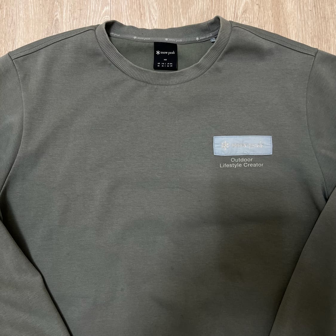 스노우피크 리플렉티브 맨투맨 XXL/110  상품이미지2