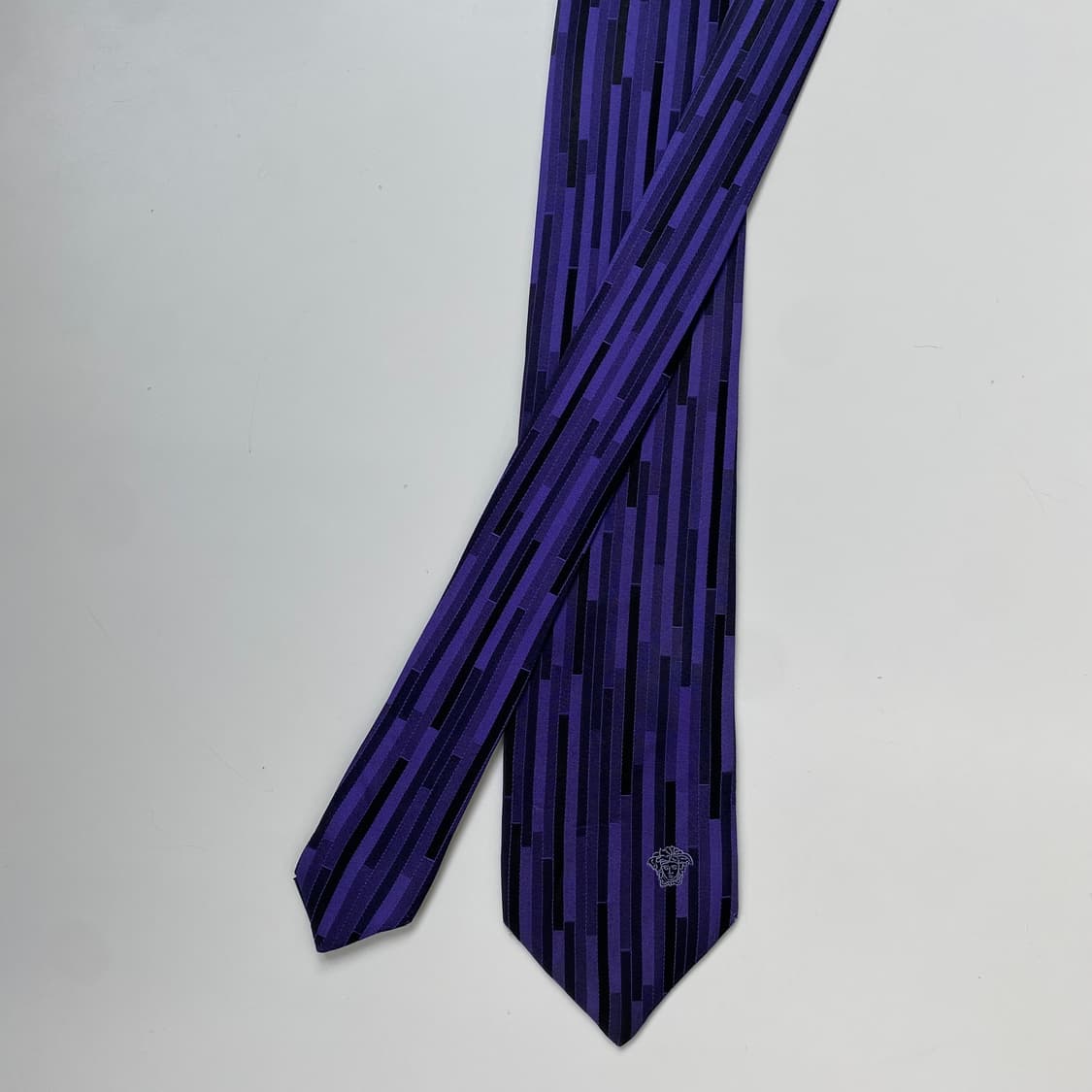 Versace 베르사체 정품 명품 심플로고 넥타이 상품이미지2