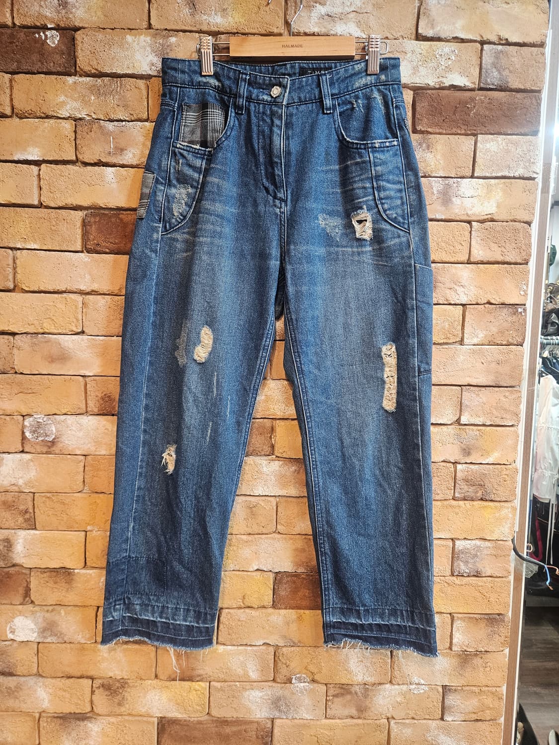 TIME POSTMODERN 데님 팬츠 상품이미지1