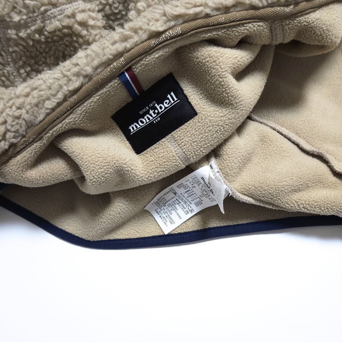 몽벨 Montbell 본딩 플리스 집업 자켓 상품이미지6