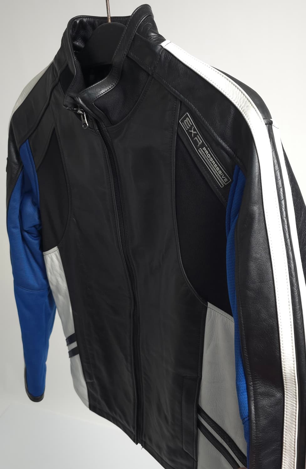 EXR 정품 소가죽 레이싱 자켓 패딩 점퍼 라이더 바이크 100
 상품이미지4