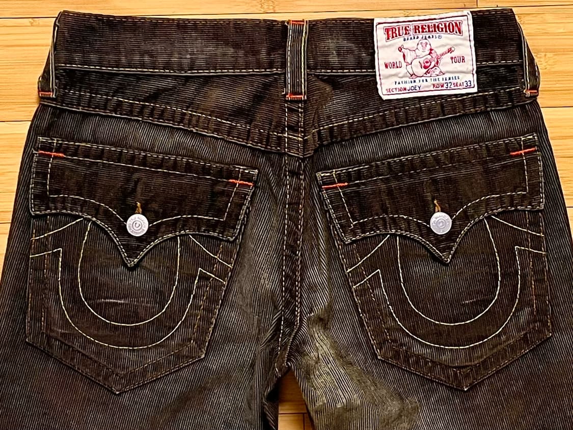 트루 릴리전 JOEY 코듀로이팬츠 ROW32 SEAT33 상품이미지4