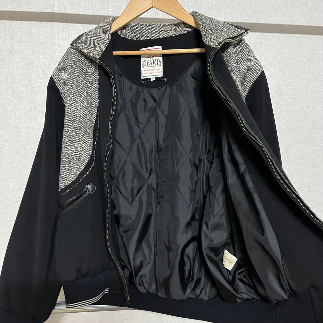PARIS SPORT 헤링본 블랙 자켓 L 상품이미지8