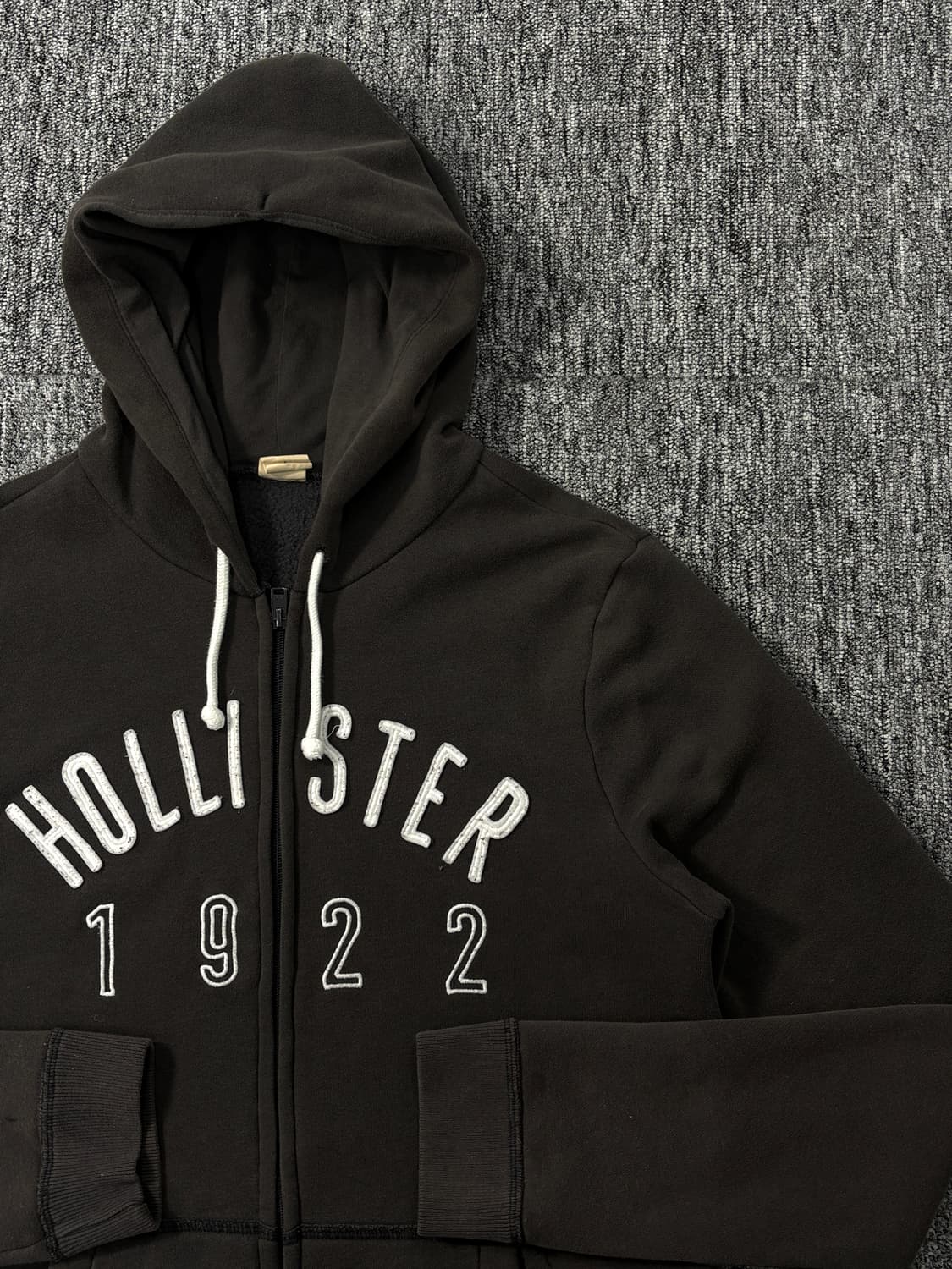 홀리스터 아치로고 후드 집업 상품이미지4