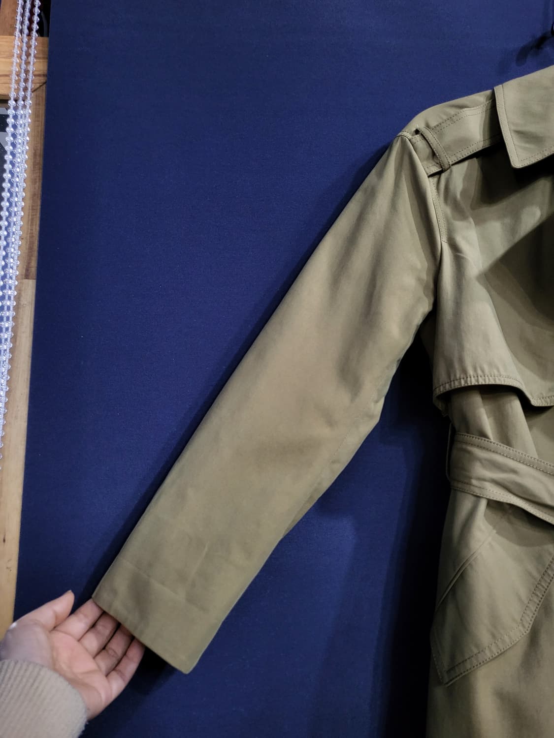 나이스클랍 트렌치 벨티드 자켓 상품이미지3