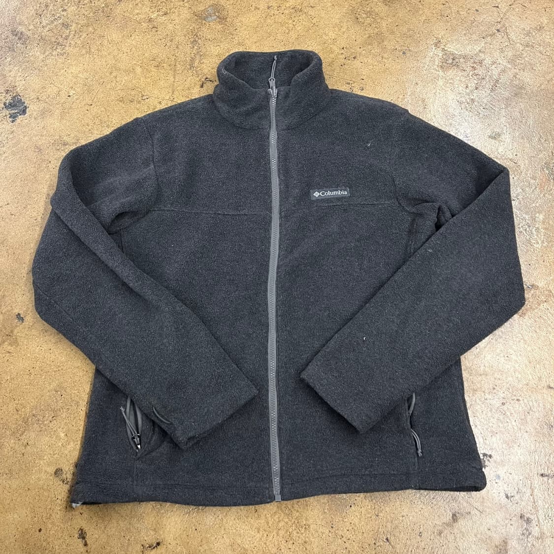 [정품/L] 컬럼비아 블랙 플리스 집업 자켓 b16 상품이미지2