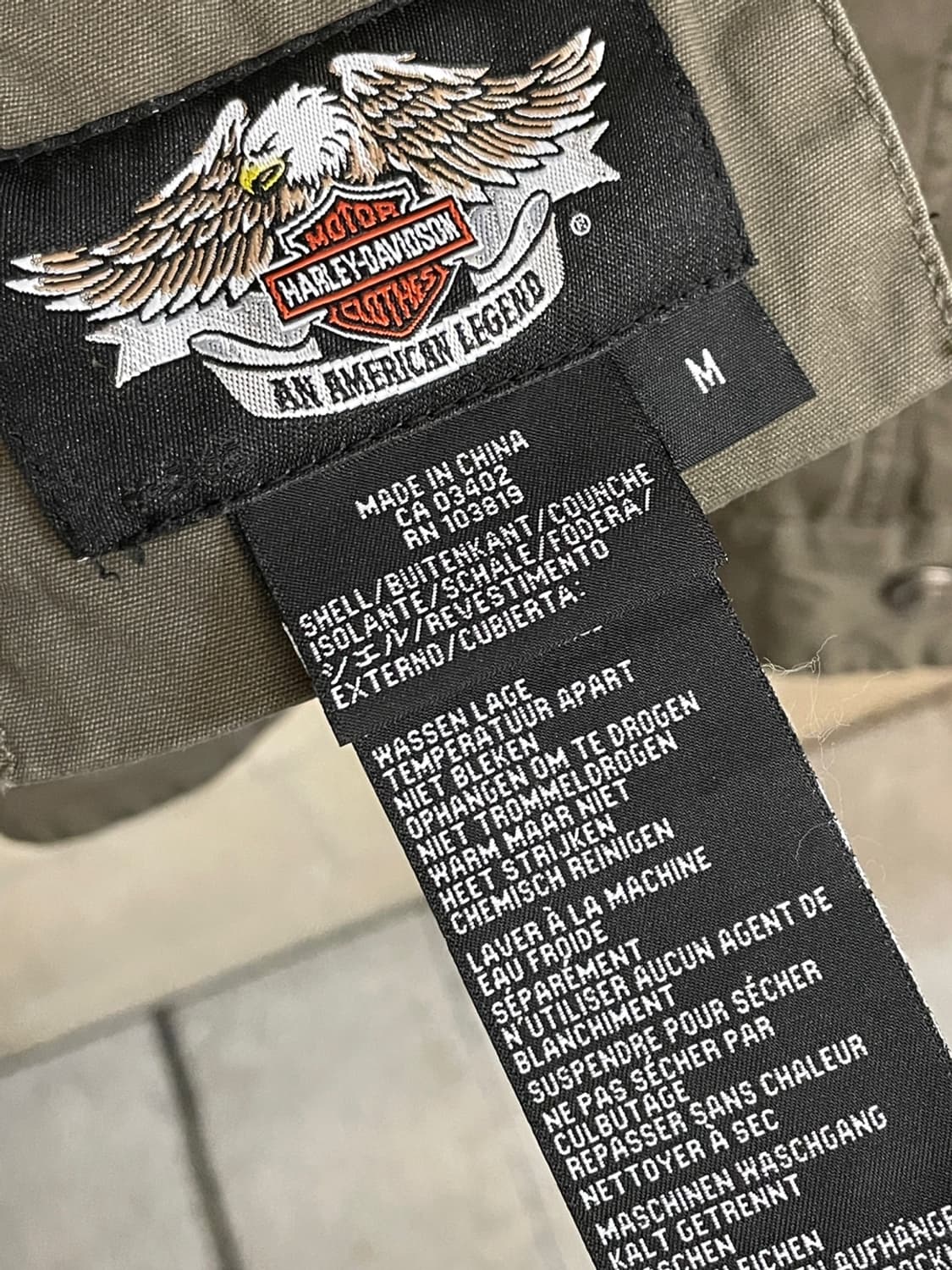 할리 데이비슨 리버시블 자켓  상품이미지9