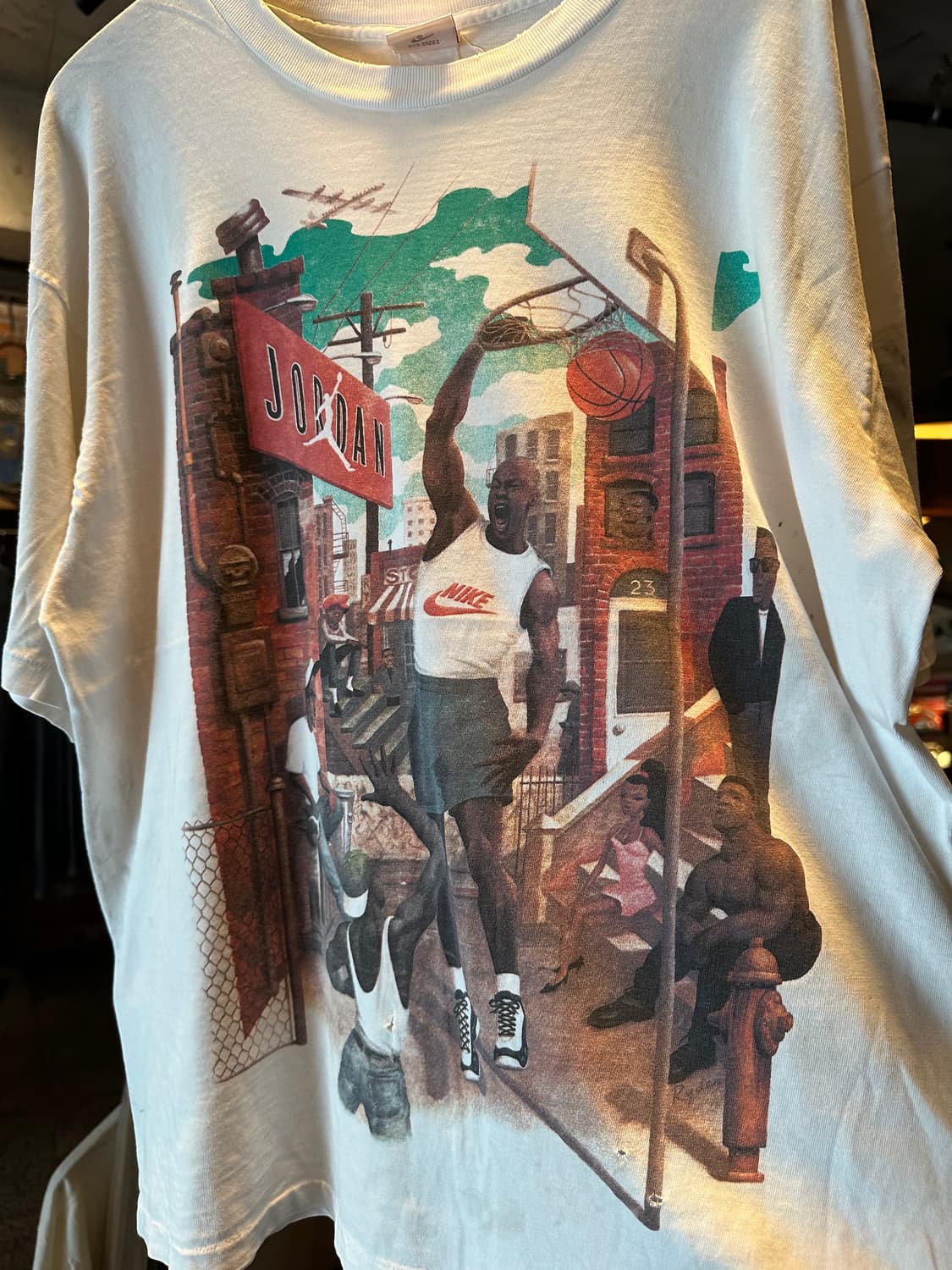 90s USA 빈티지 나이키 마이클조던 반팔 티셔츠 상품이미지2