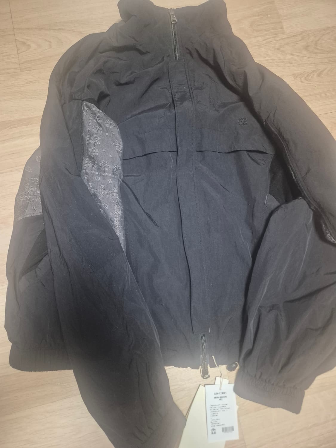 4) 폴리테루 페이즐리 트랙점퍼 상품이미지2