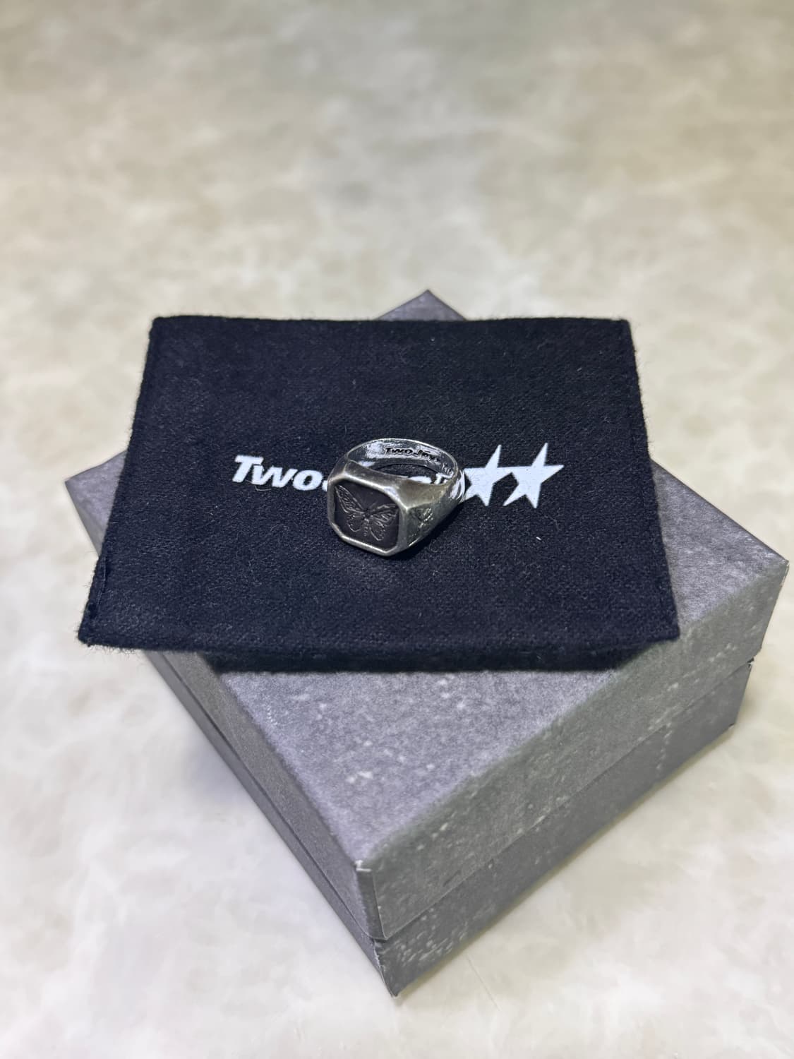 TWOJEYS BUTTERFLY EFFECT RING 925 실버 반지 상품이미지1