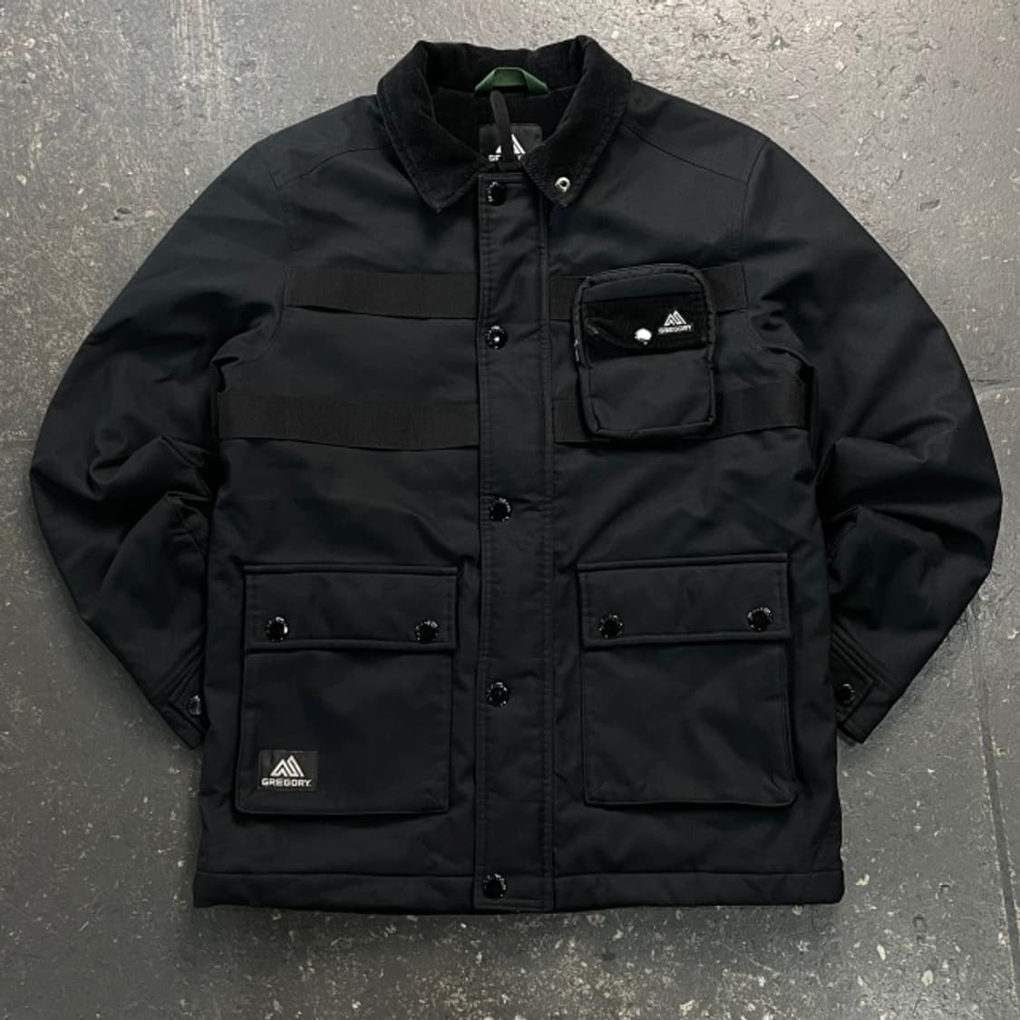 100 그레고리 코듀로이 카라 유틸리티 자켓  상품이미지1