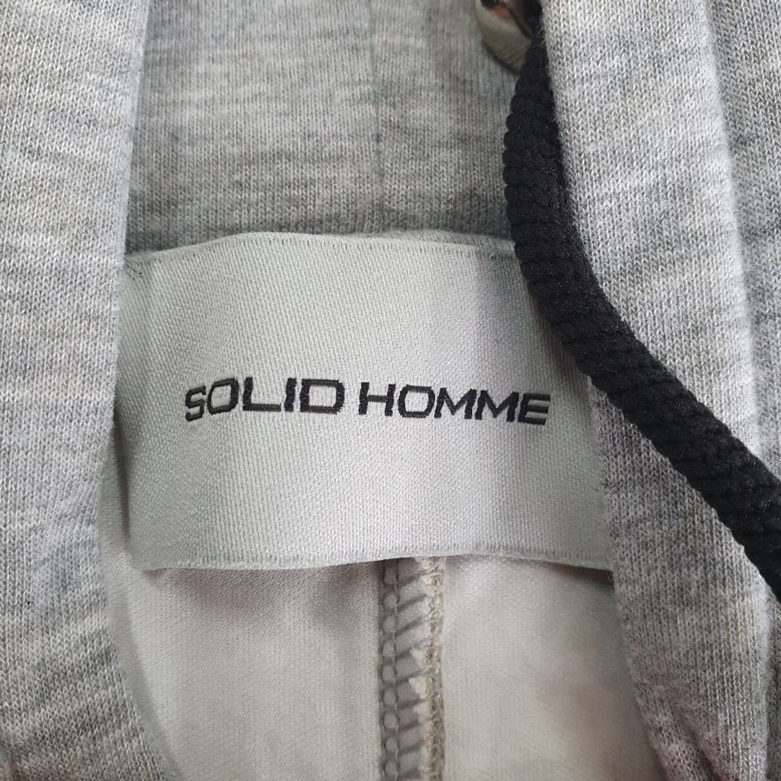 [남95]솔리드옴므 네오프렌 후드 티셔츠[Y62-189] 상품이미지8