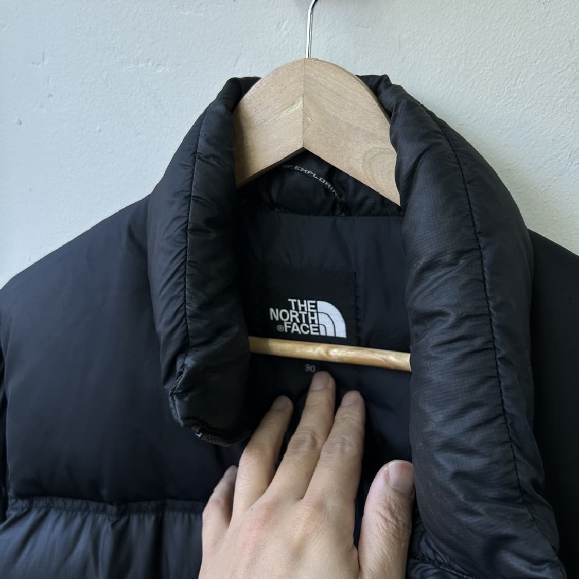 15393 - 노스페이스 700 눕시 블랙 패딩 상품이미지3