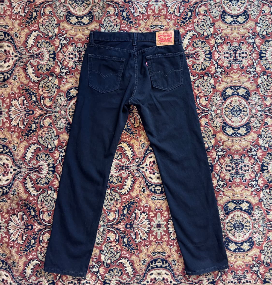 빈티지 리바이스 505 블랙 진 데님 32 (660) 상품이미지2