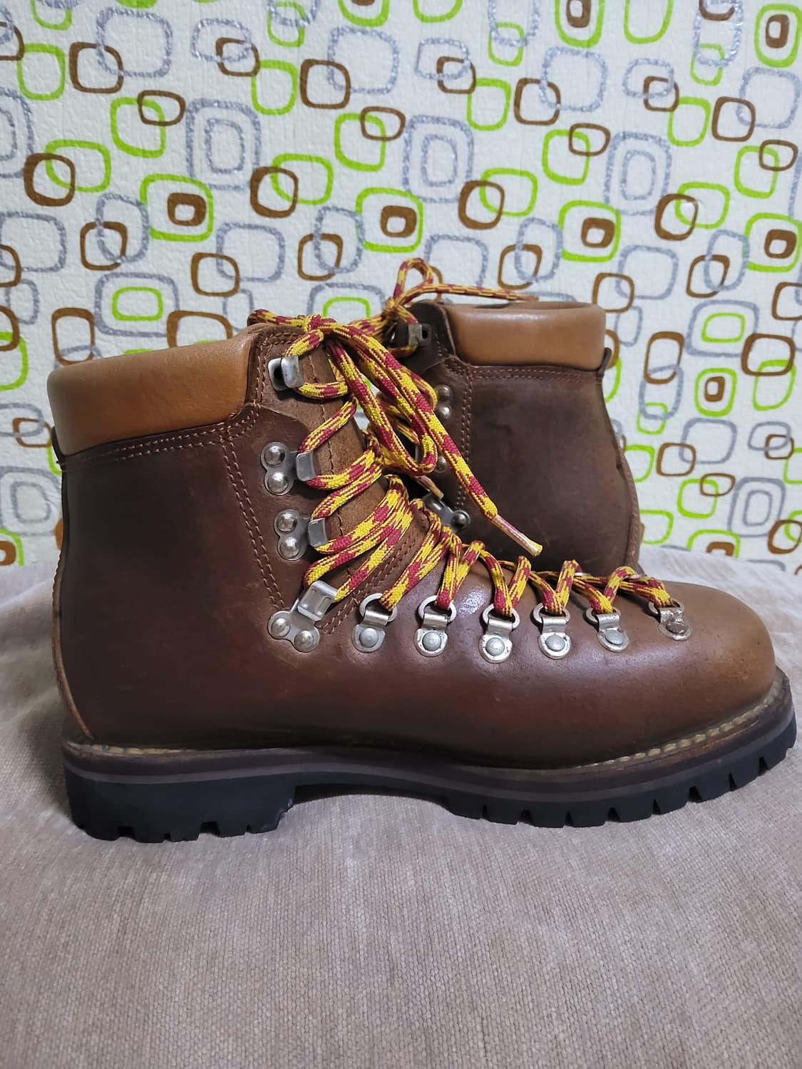 점보 통가죽 수제등산화 270 중등산화 상품이미지7