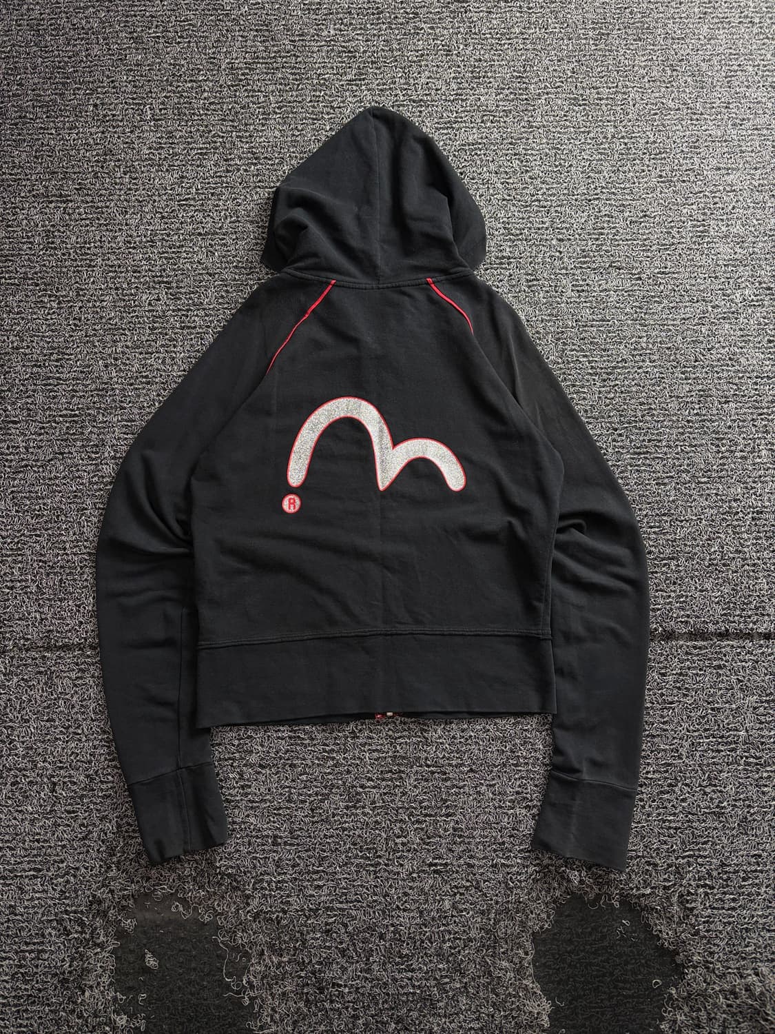 에비수 Y2K 빅로고 아카이브 후디 집업 4188 상품이미지5