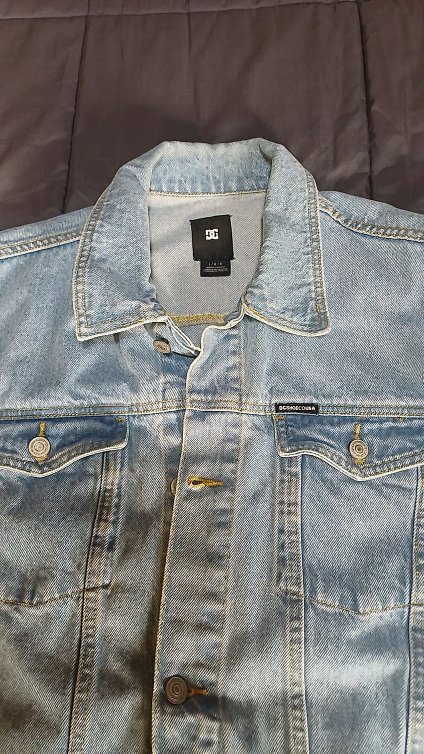 DC슈즈 연청자켓 105 가슴60 기장71 상품이미지2