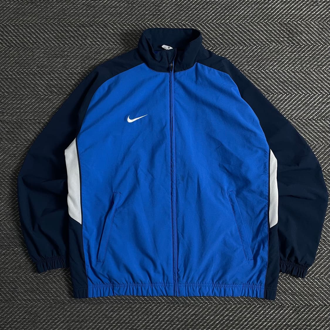 나이키 스우시로고 네이비 배색 바람막이y 3067 상품이미지2
