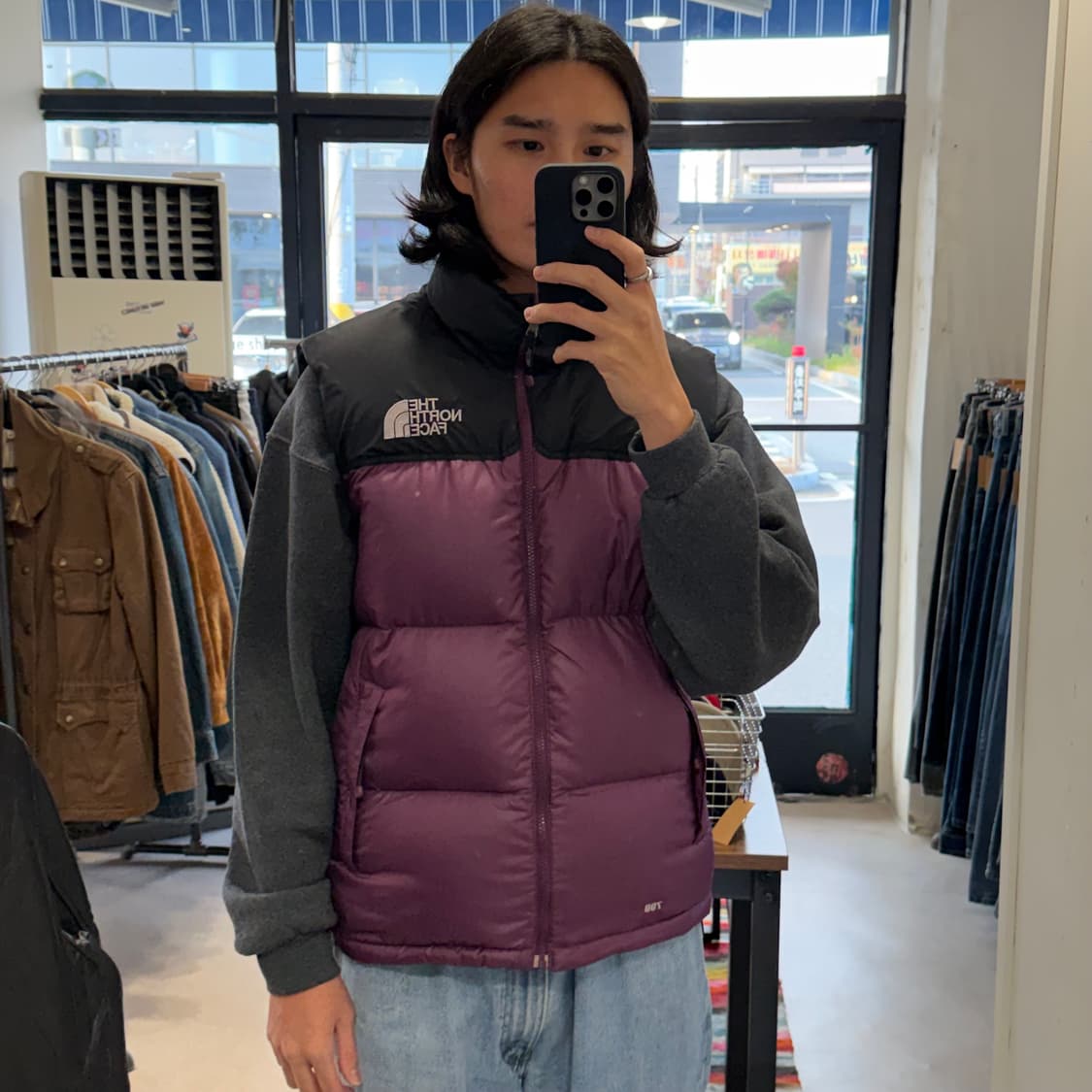 노스페이스 700 눕시 패딩 조끼 상품이미지5