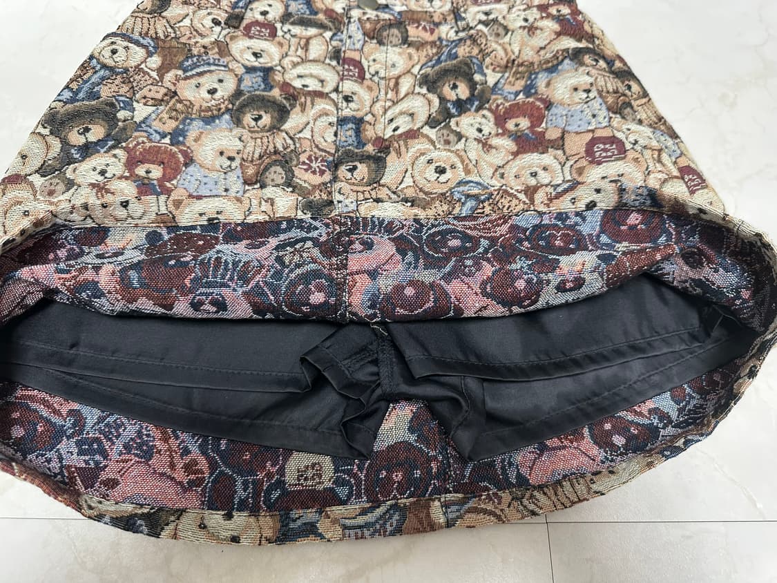 ORDINARY HOLIDAY곰돌이 치마 상품이미지6