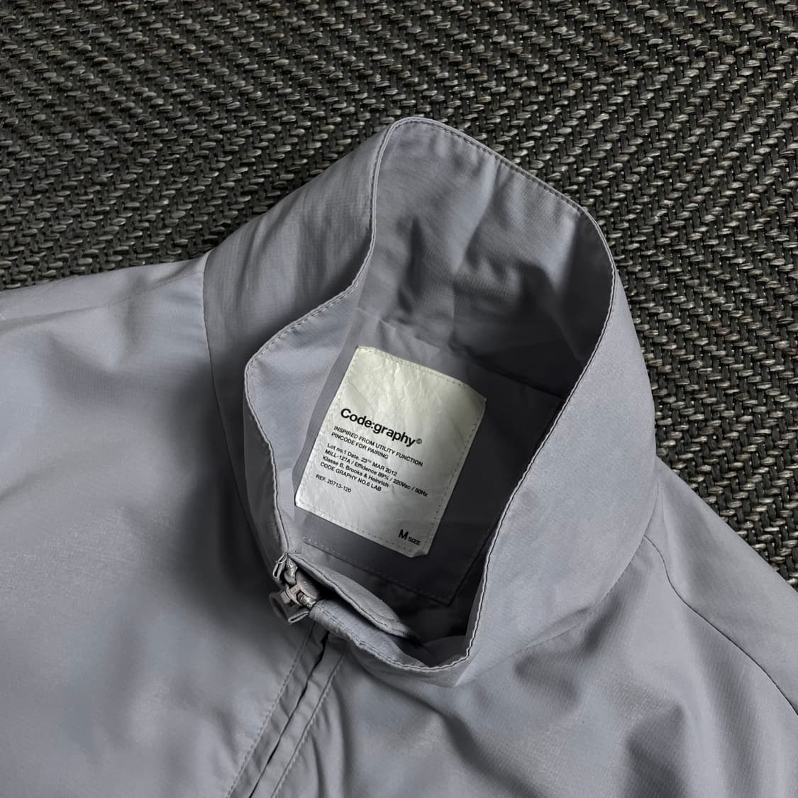 코드그라피 스펠로고 유틸리티 바람막이 자켓y 4501 상품이미지5