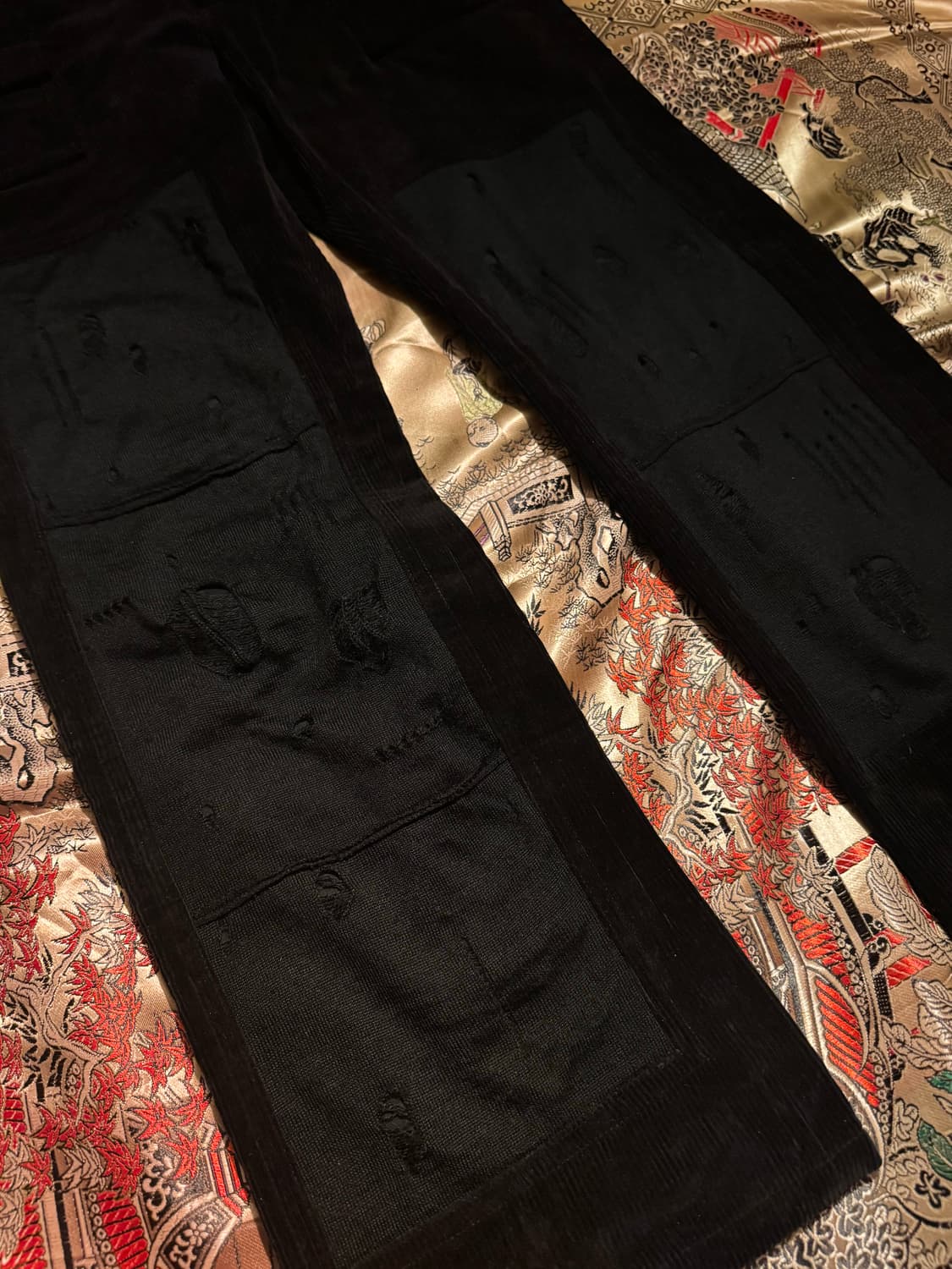 Undercover 02aw 마녀기 코듀로이 대미지 팬츠 상품이미지3