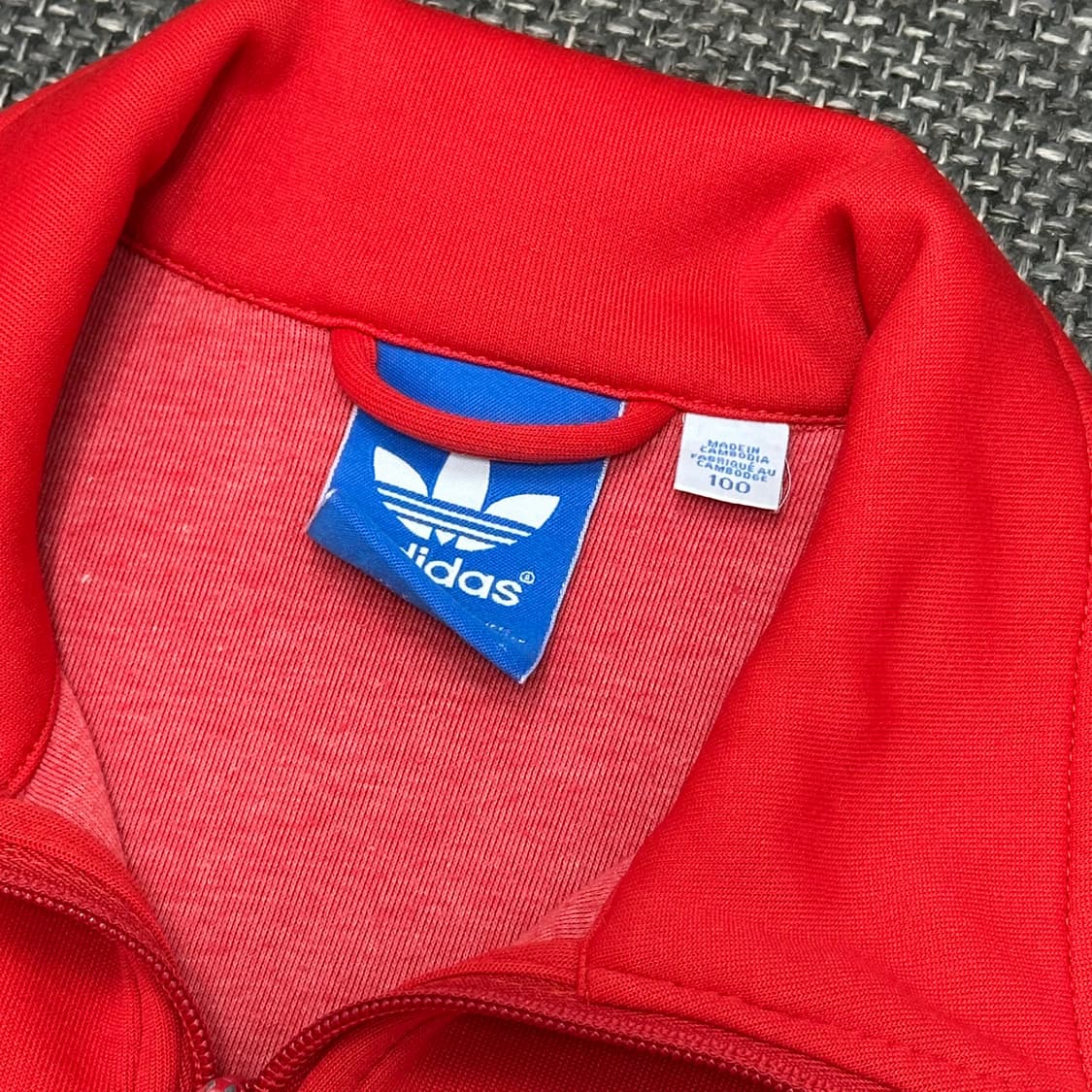아디다스 빈티지 유로파 레드 져지 100 상품이미지7