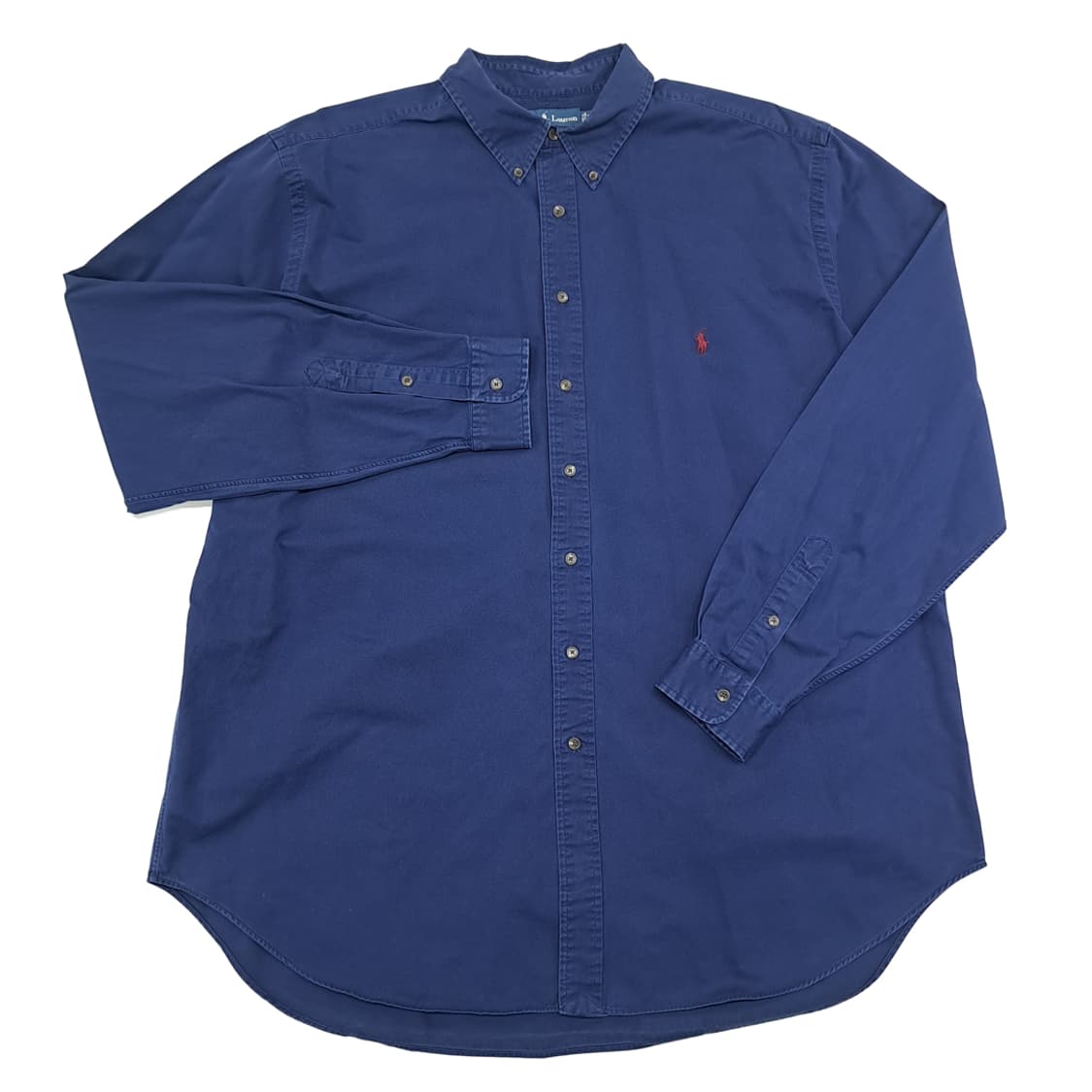 CN913 2XLT 폴로 랄프로렌 네이비 긴팔 셔츠 남방 상품이미지2