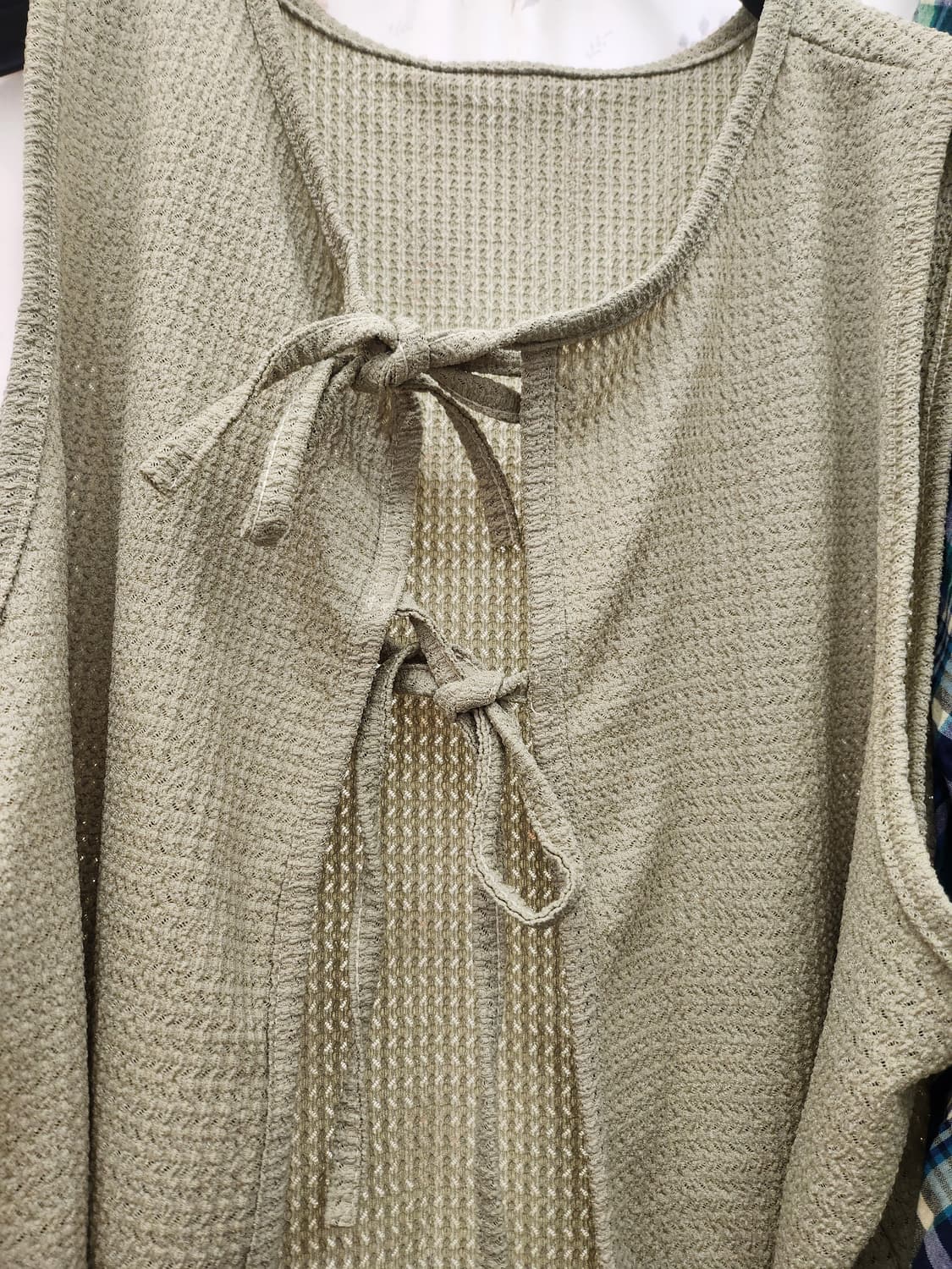 (지구샵)  초록체크 벌룬스커트 2세트 상품이미지3