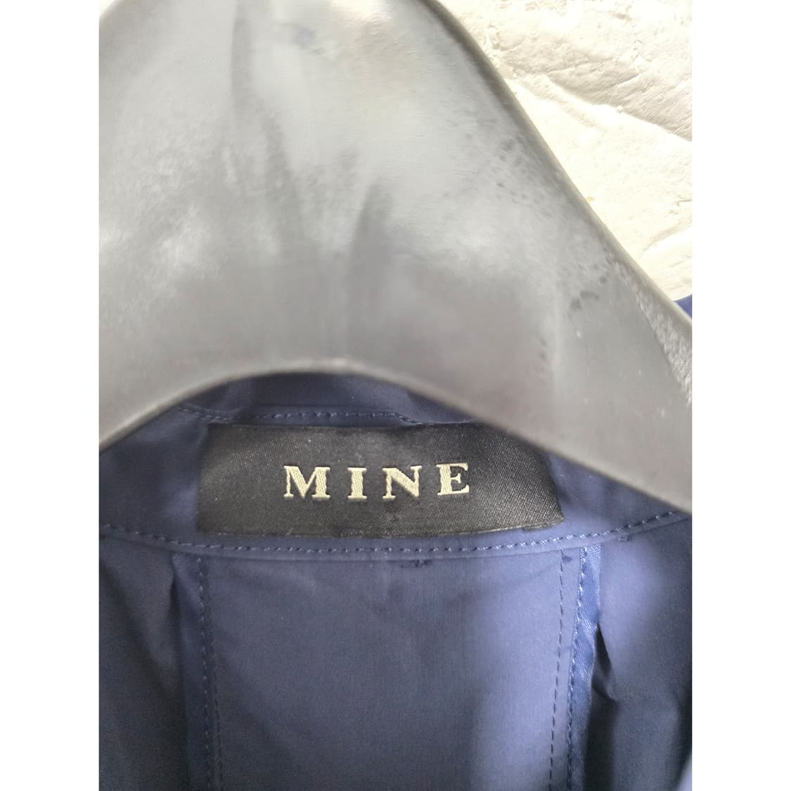 한섬 마인 MINE 네이비 집업 셔츠 M 상품이미지2