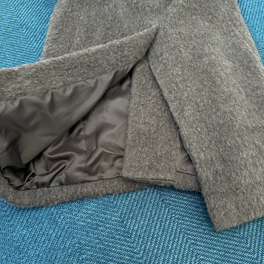 [M] 무신사스탠다드 알파카 롱 코트 상품이미지2