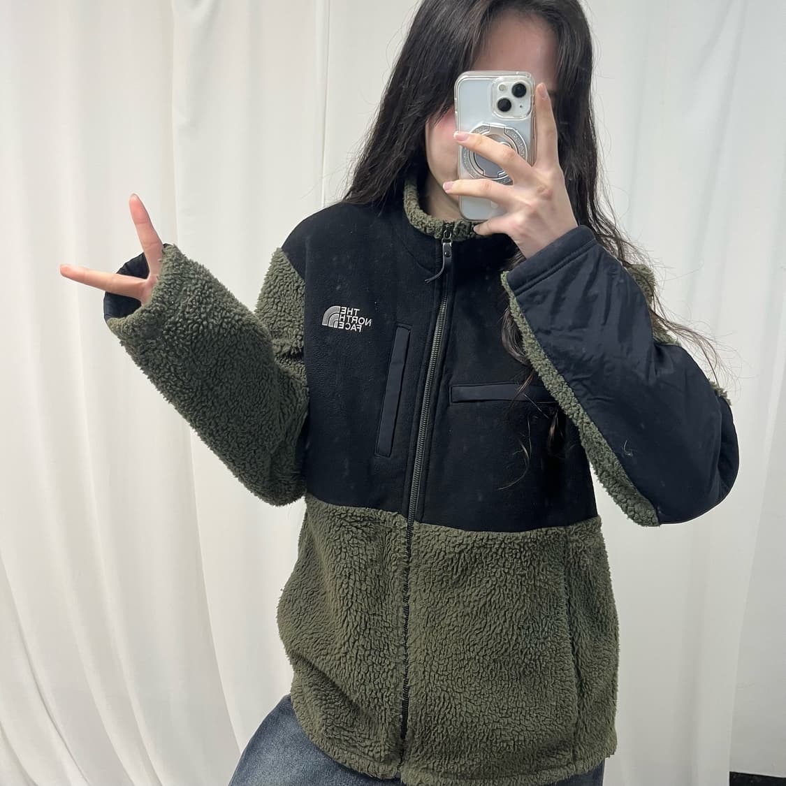 The North Face Khaki Denali Fleece 상품이미지2