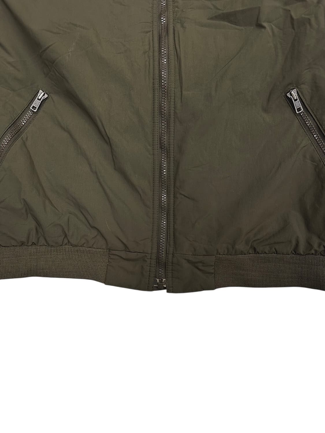 엘엘빈 기모 집업 카키 (L~2XL) 상품이미지5