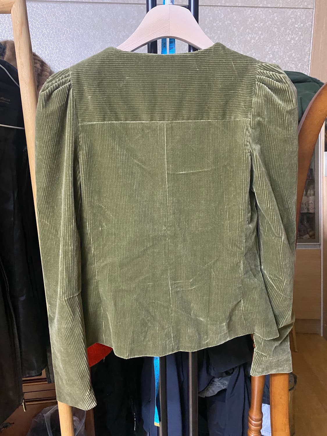 Isabel Marant 코듀로이 자켓 올리브 그린 상품이미지5