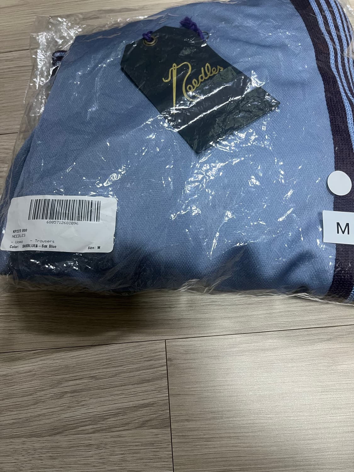 니들스 조거 트랙팬츠 m 삭스블루 미개봉 새상품 상품이미지1