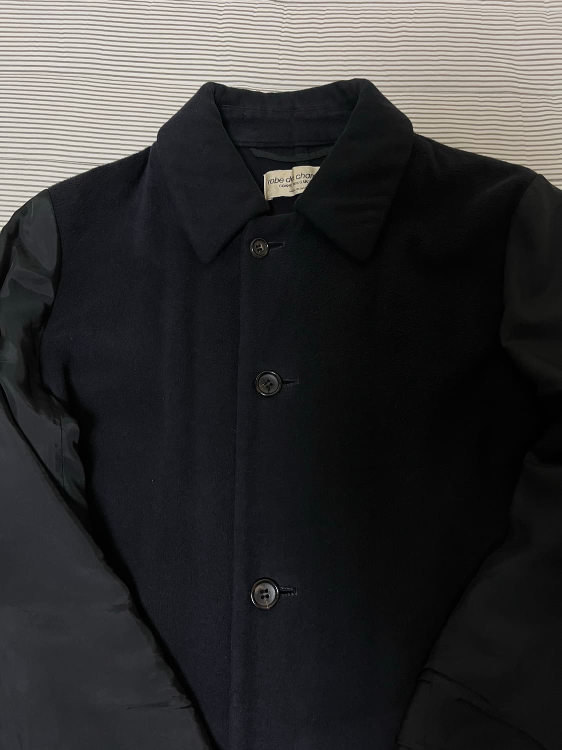 꼼데가르송 로브드샴브레 1993AW 큐프라 도킹 코트 상품이미지3