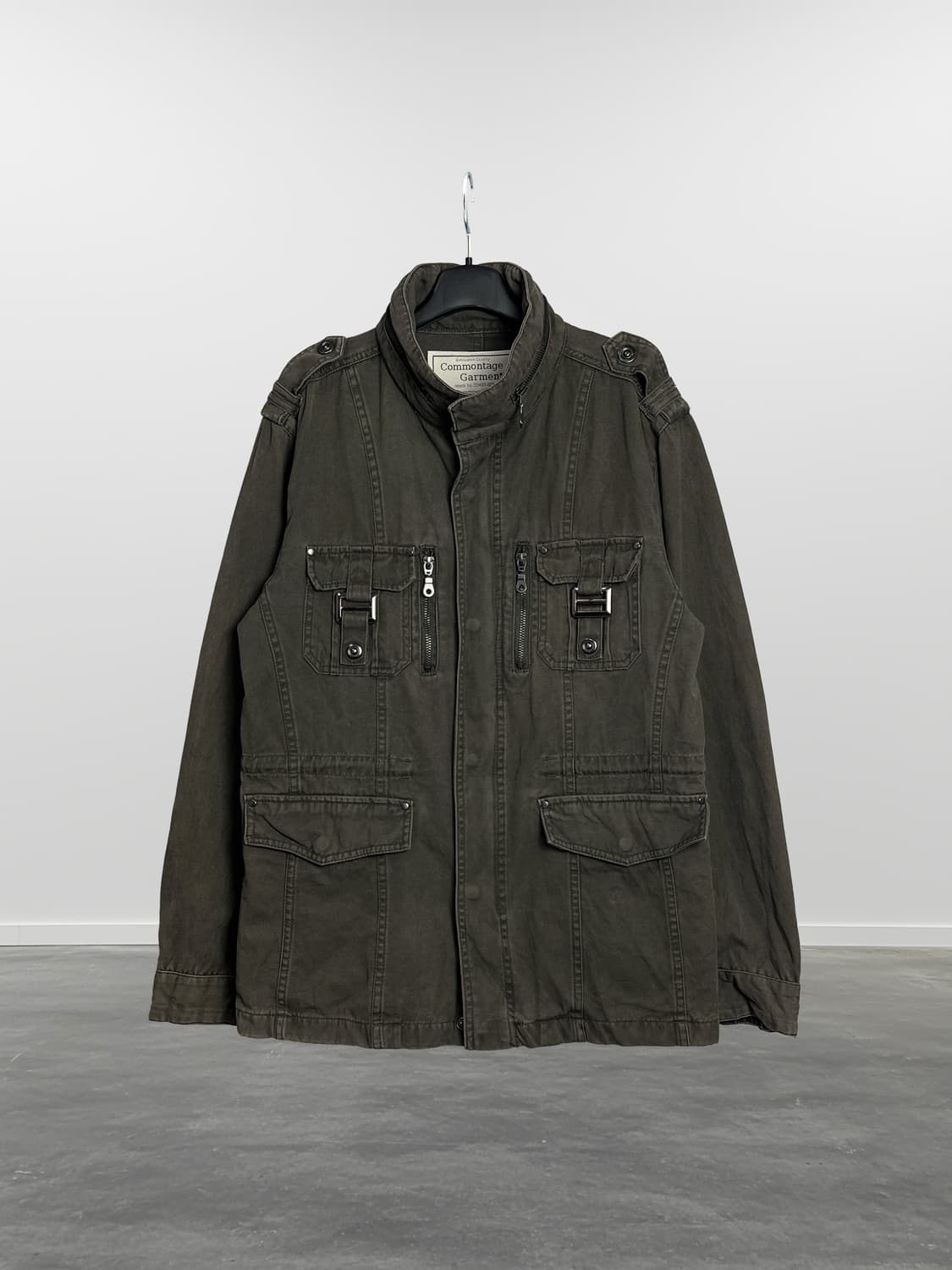 COMMONTAGE GARMENTS 밀터리리 집업 자켓 상품이미지1