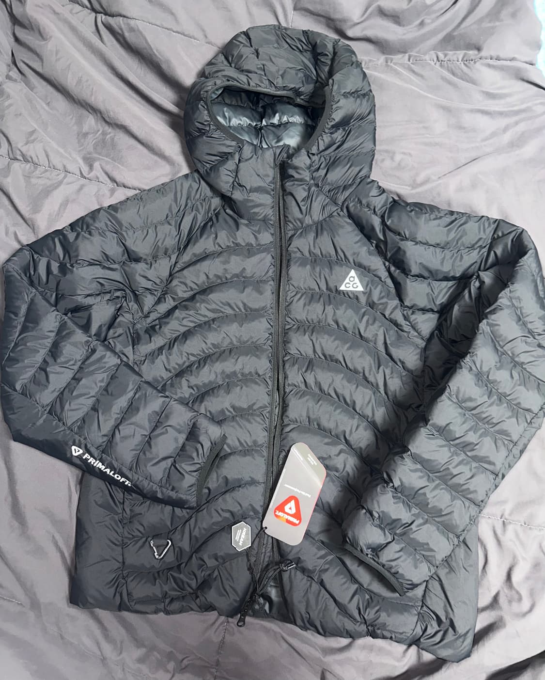 나이키 ACG 라바 플로우 신상 패딩 블랙 남성 L 완전 새상품 상품이미지1