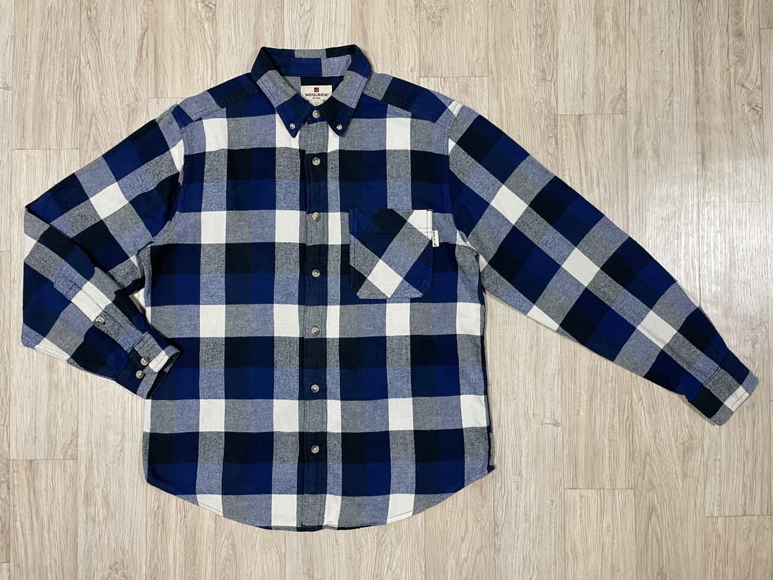 100~105) 울리치 체크 플란넬 셔츠(RRL&LVC&폴로) 상품이미지1