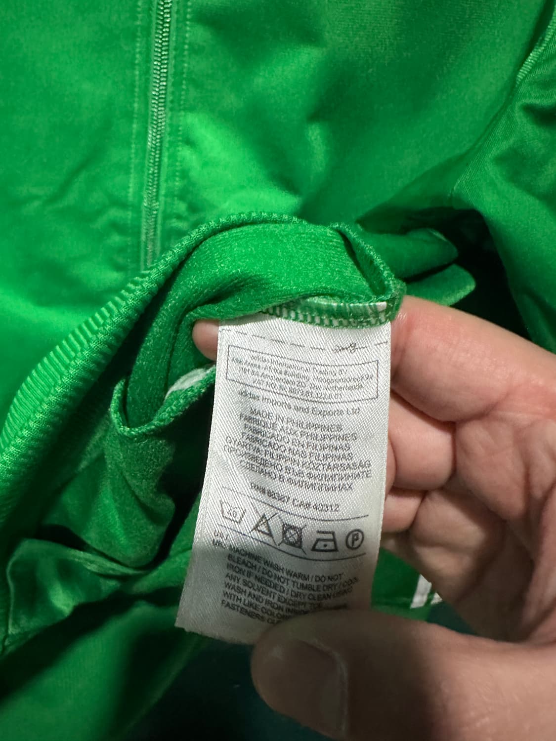 아디다스 파이어버드 져지 그린S 상품이미지4