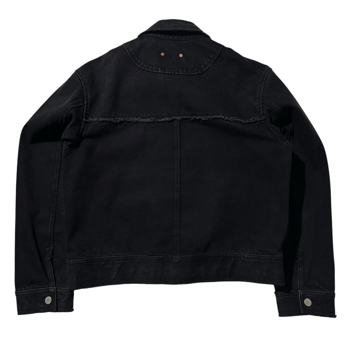 앤더슨벨 매트 로우 컷 데님 자켓 상품이미지3