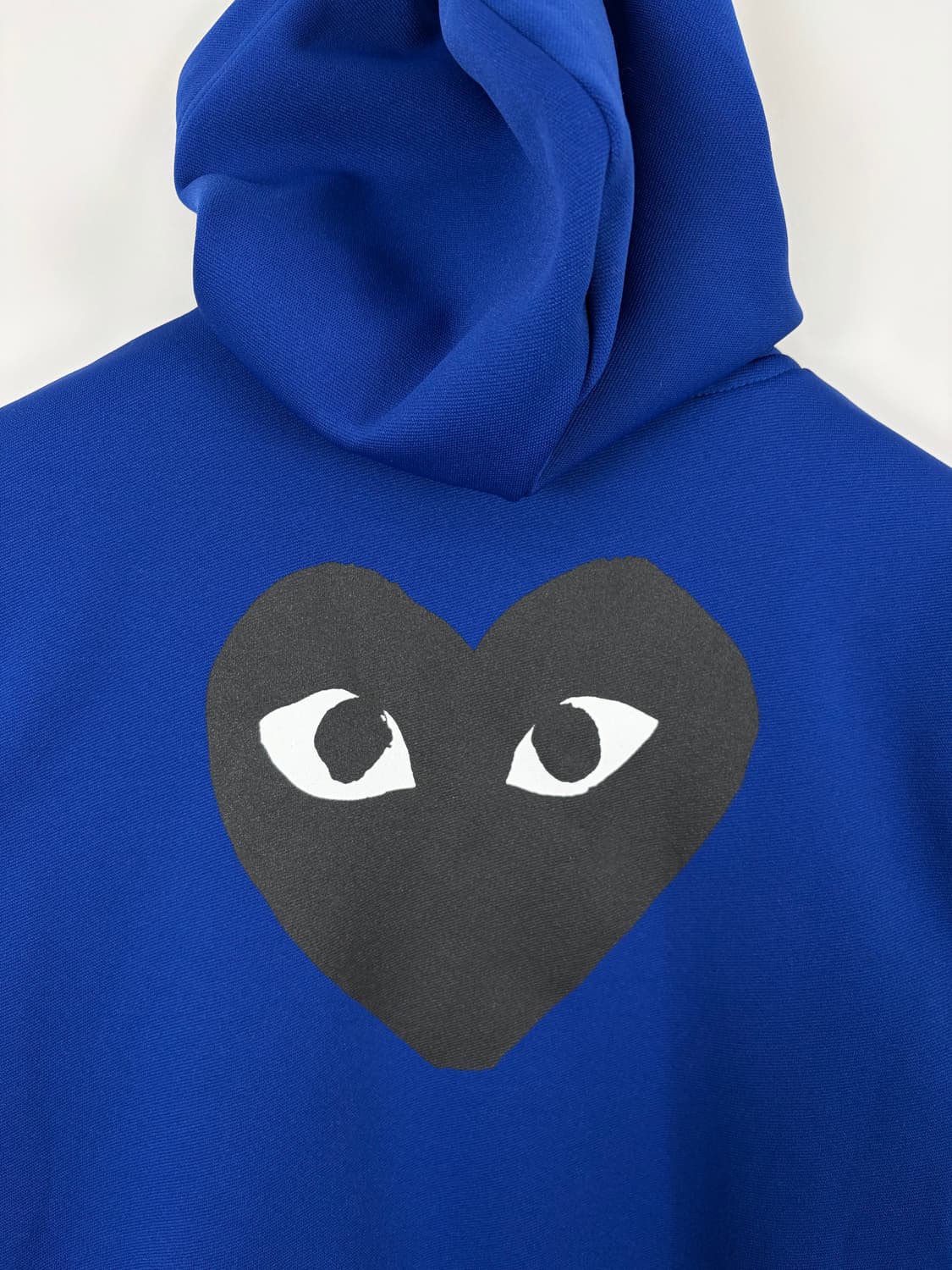 a37) 꼼데가르송 플레이 하트 엠블럼 후드 집업 상품이미지5