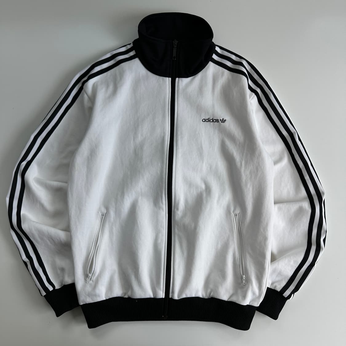 Adidas 아디다스 90‘s 배켄바우어 오레오 실버 로고 트랙탑 져지 상품이미지2