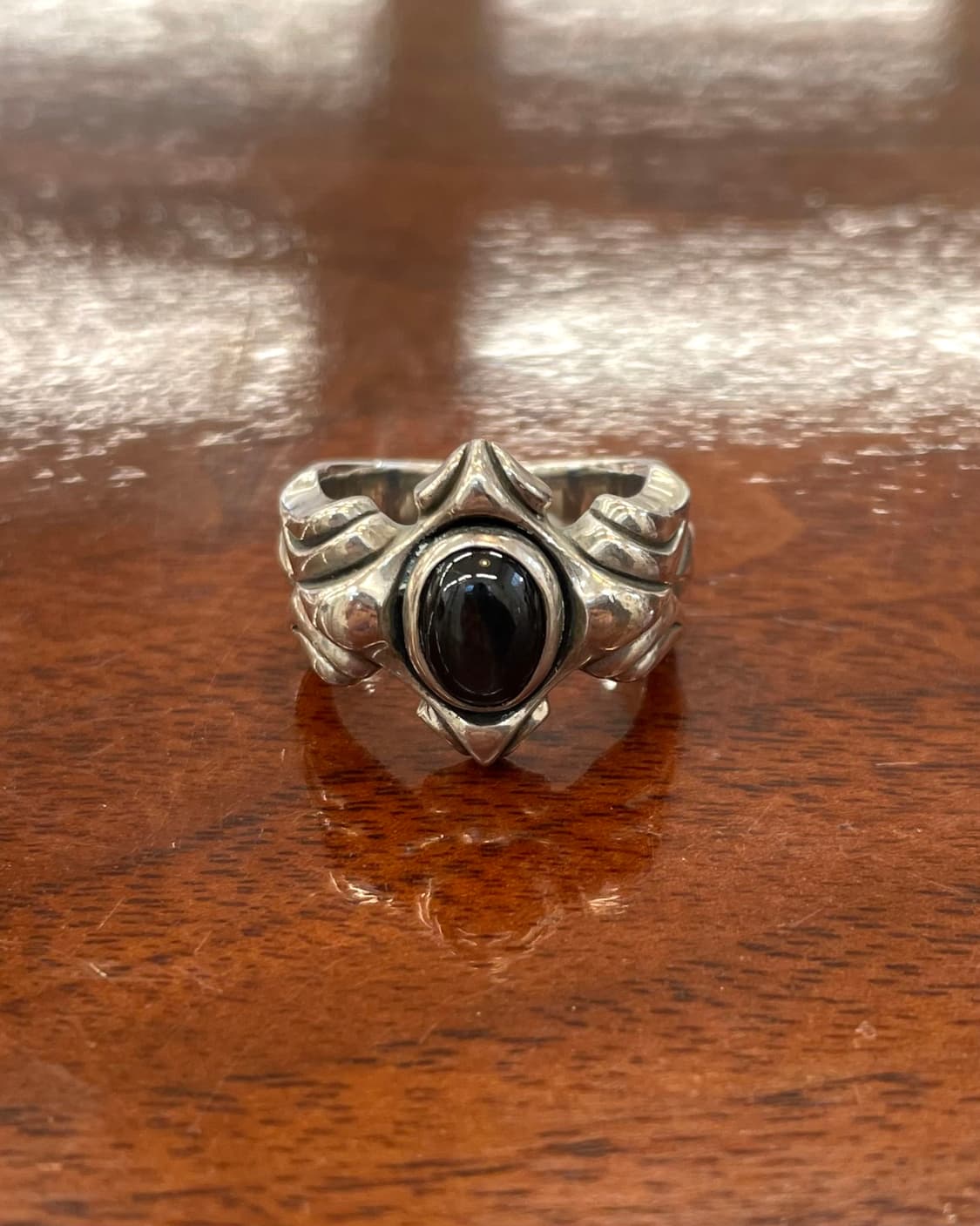 925 실버 블랙 오닉스 반지 상품이미지6