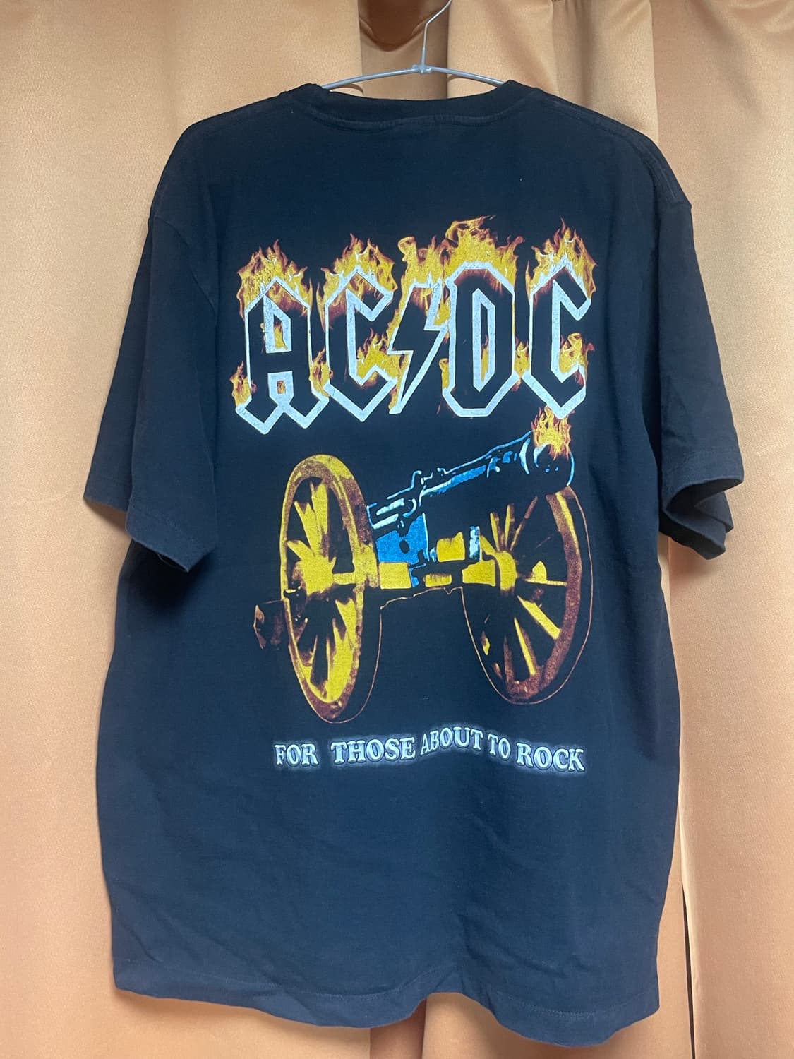AC/DC 캐논 프린팅 반팔티 XL 상품이미지2