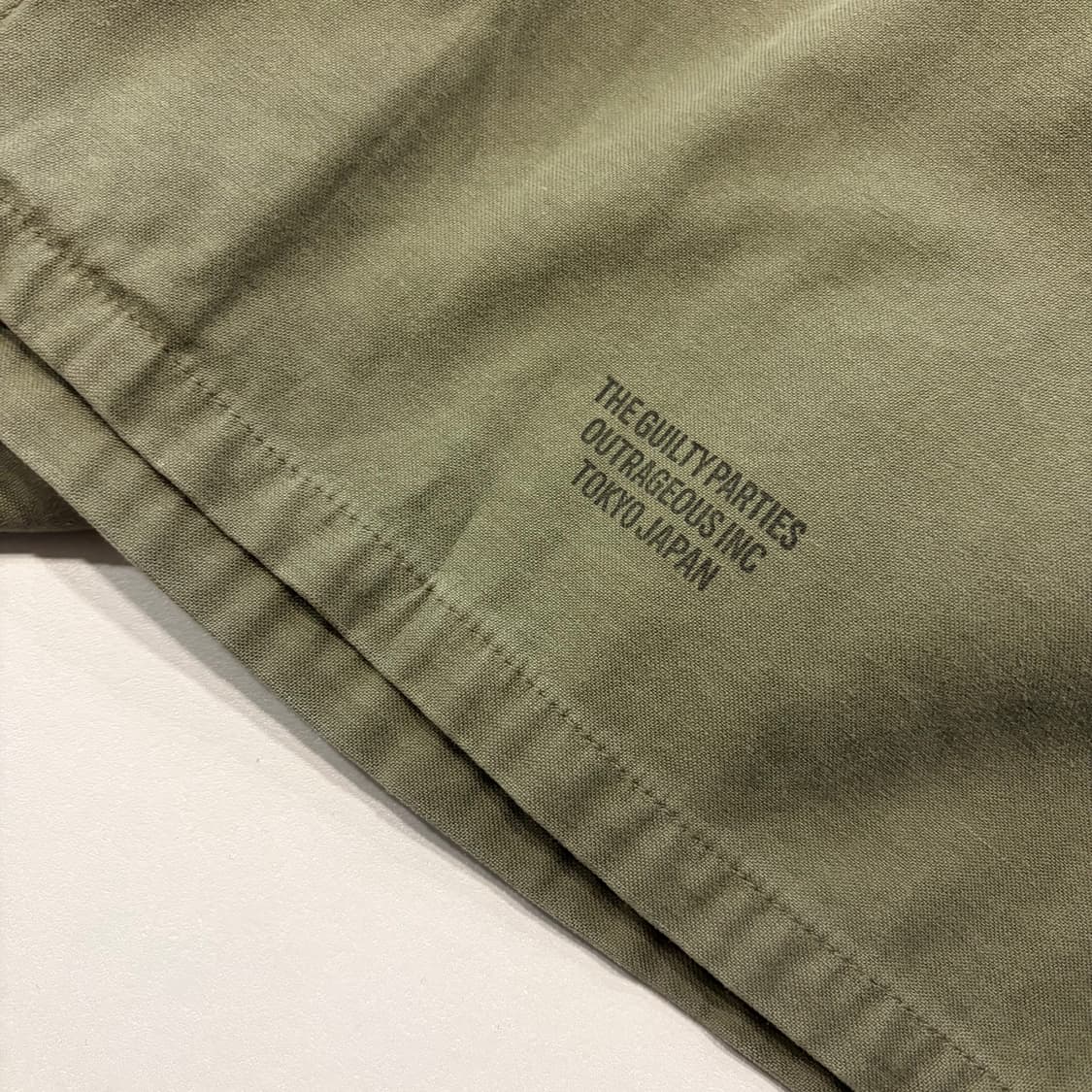 [XL] 17FW 와코마리아 미군 밀리터리 셔츠 자켓 카키 D118 상품이미지8