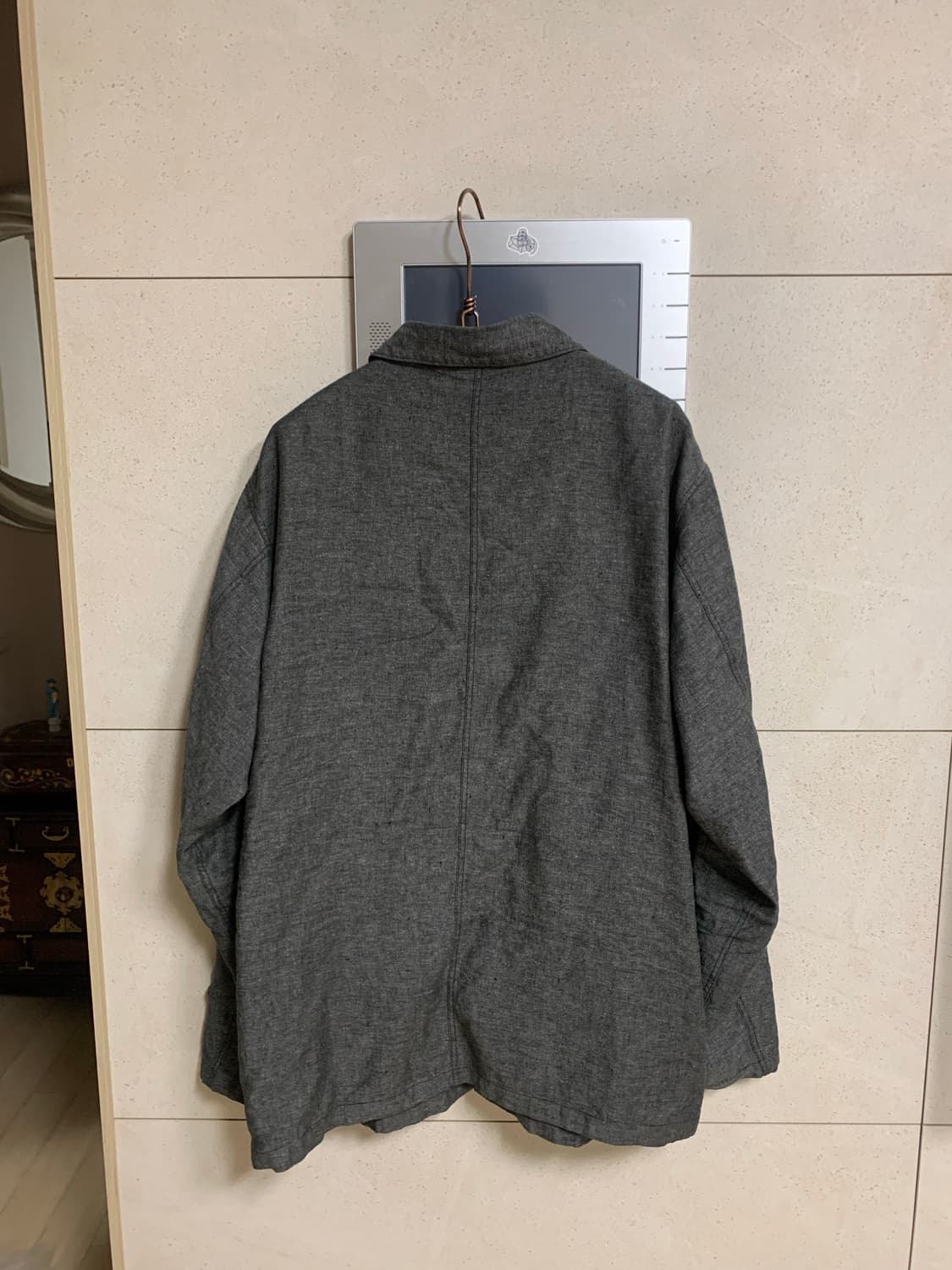 Twobuildershouse 밀리터리 셔츠 그레이 L 상품이미지4