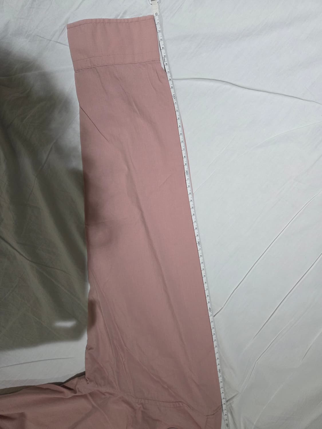 탑텐 남성 코튼 포플린 루즈핏 긴팔 셔츠 핑크 상품이미지4