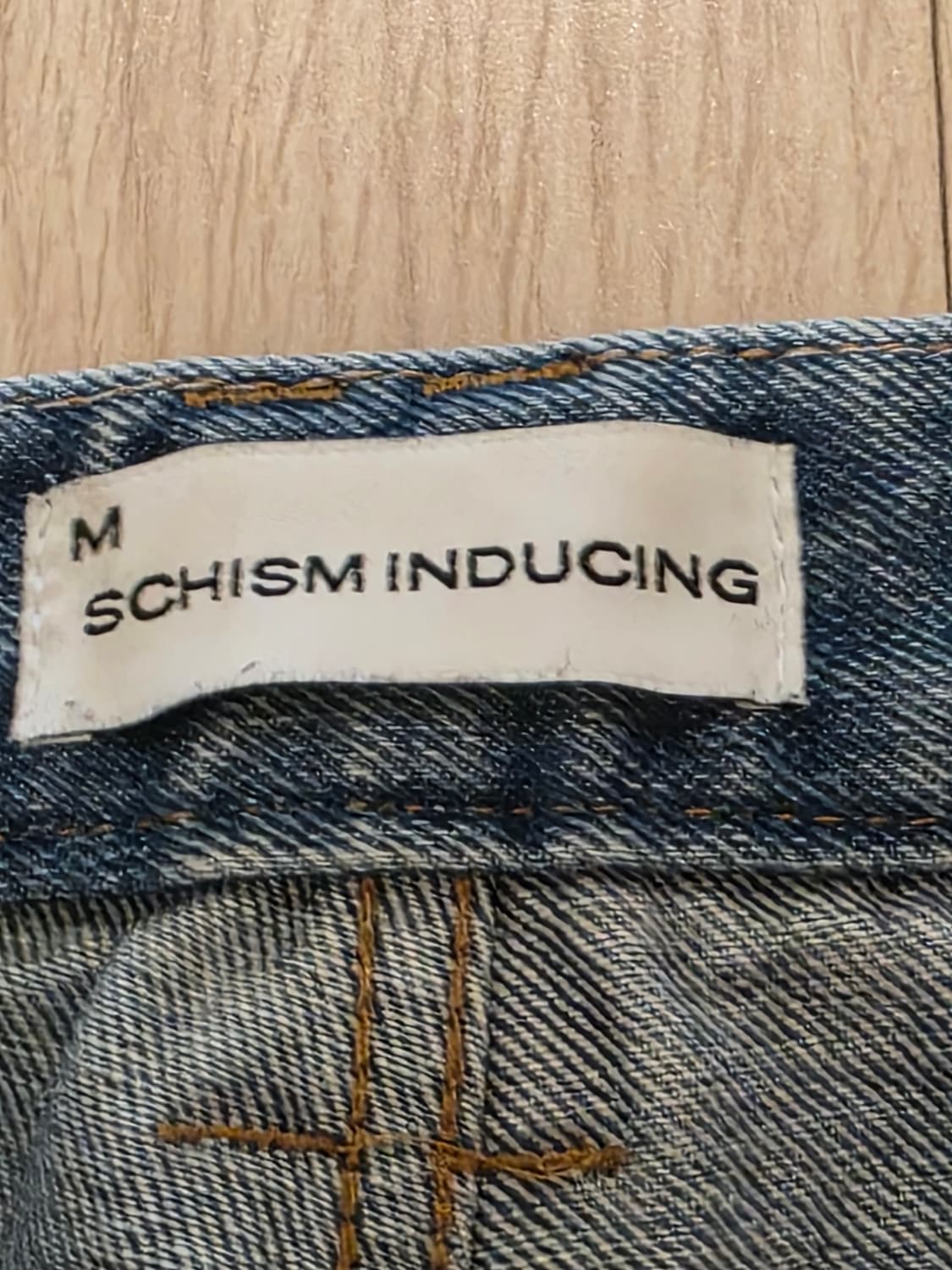 스키즘 인듀싱 바이커 데미지 데님 상품이미지3