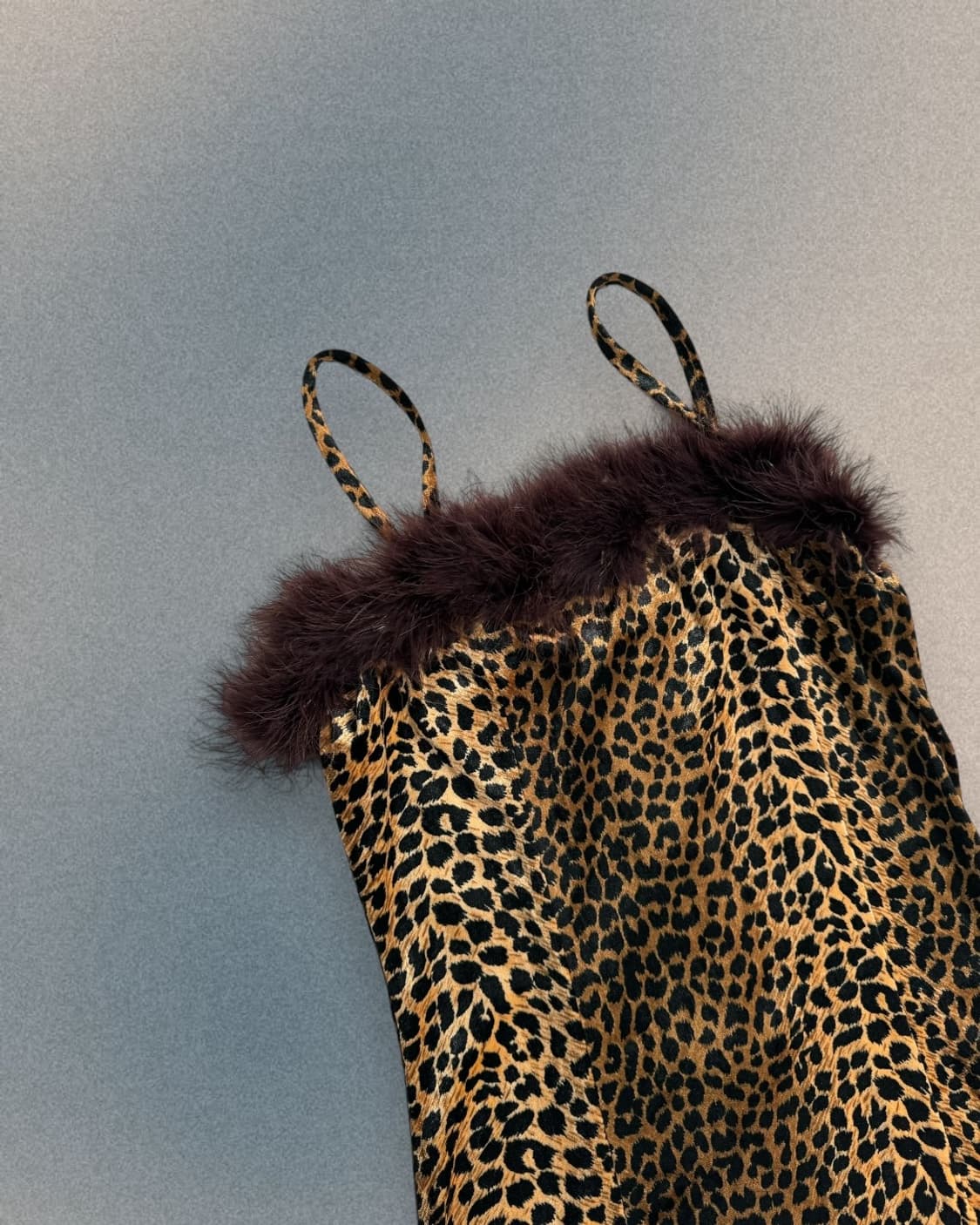 vintage leopard long dress 상품이미지3